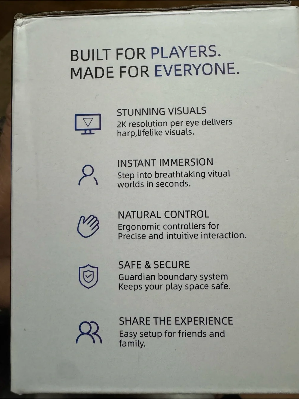 VR Shinecon Nova VR Headset — White Mobile Smartphone VR